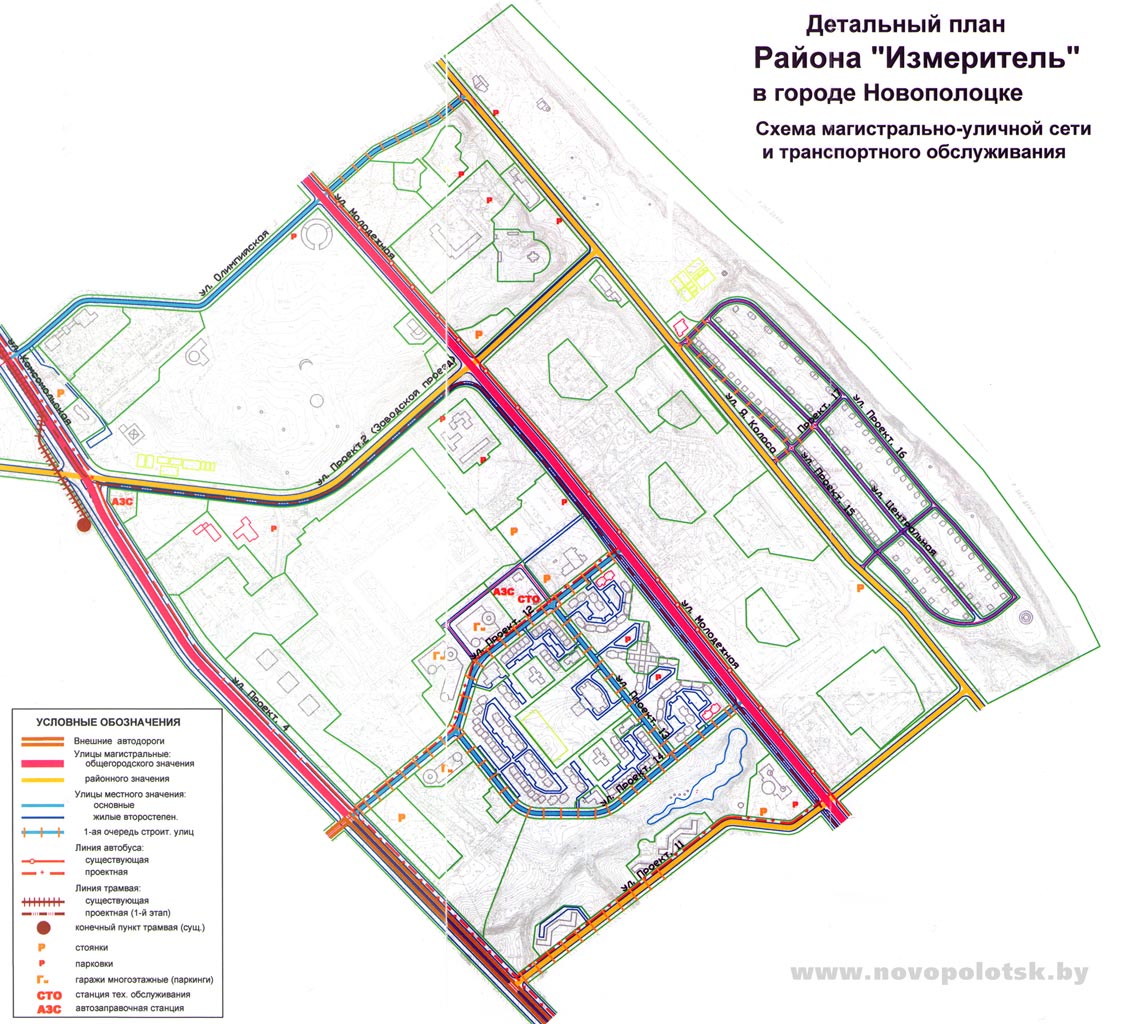 Карта город новополоцк