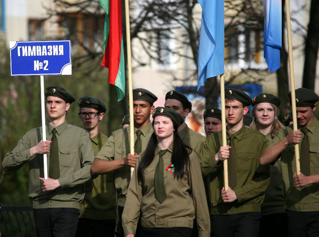 Четвертый городской смотр-конкурс строевой песни «Победные марши»