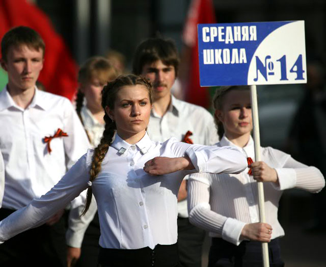 Четвертый городской смотр-конкурс строевой песни «Победные марши»