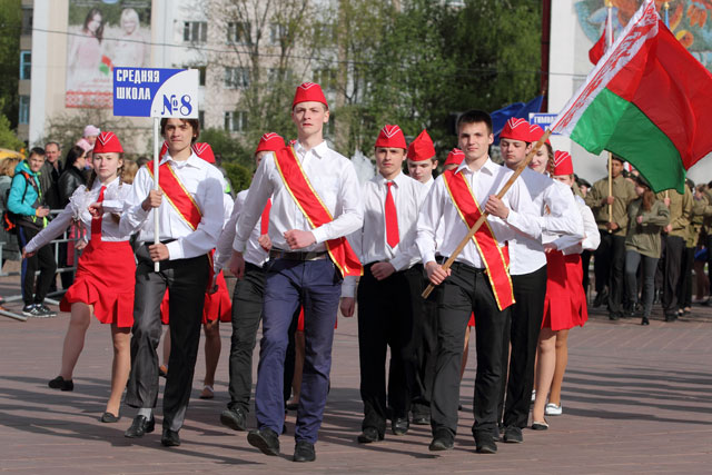 «Марши Победы» в Новополоцке - 2014