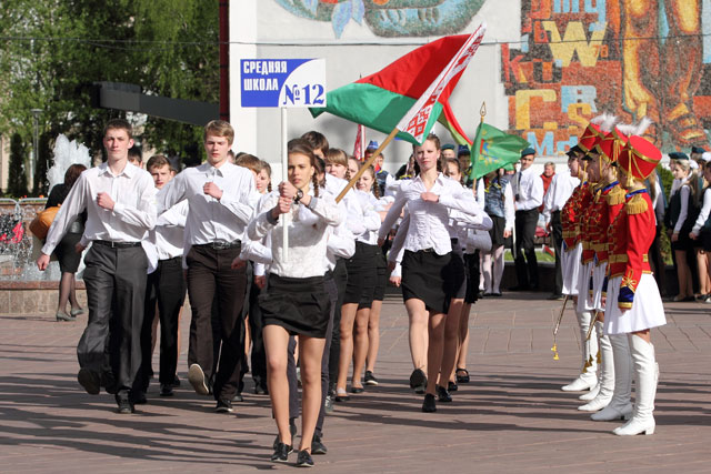 «Марши Победы» в Новополоцке - 2014