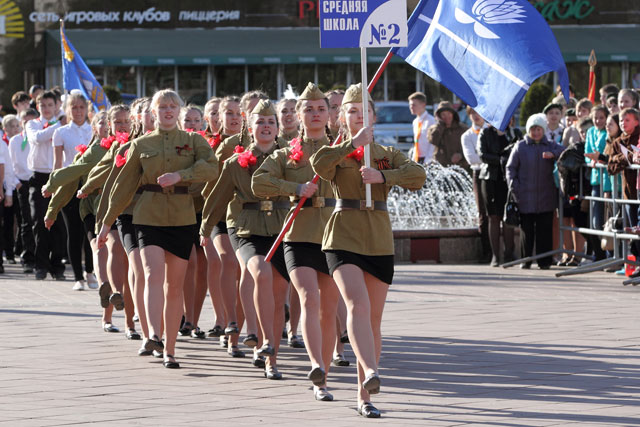 «Марши Победы» в Новополоцке - 2014