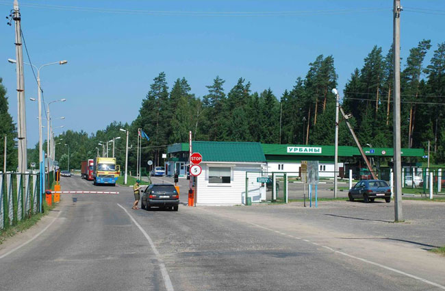 Пункт пропуска Урбаны. Фото используется в качестве иллюстрации